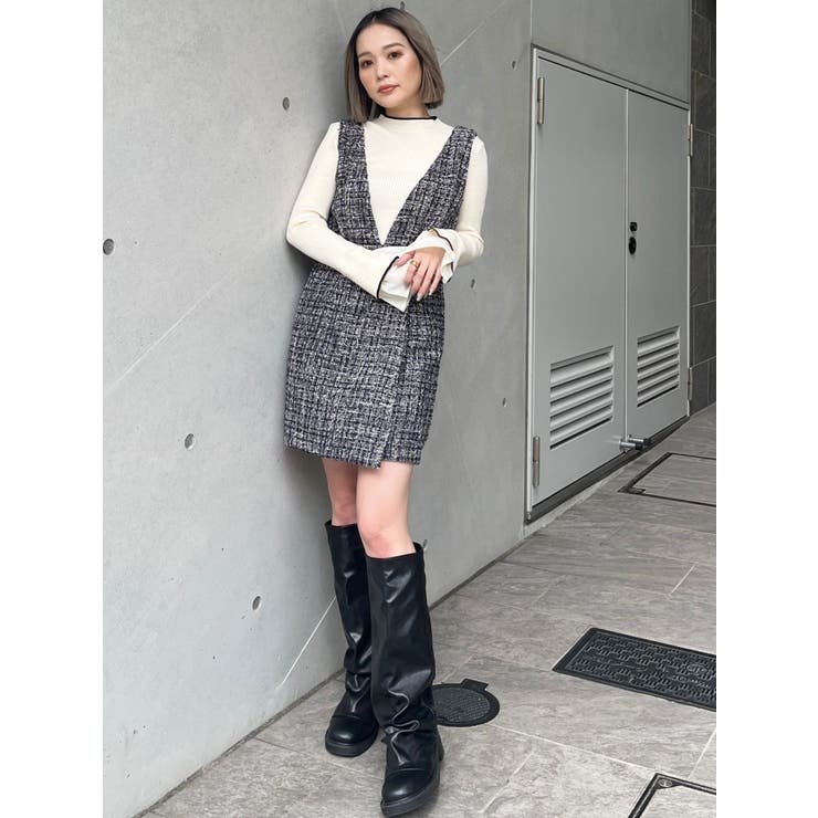 ベルスリーブラインニット | MURUA | 詳細画像24 