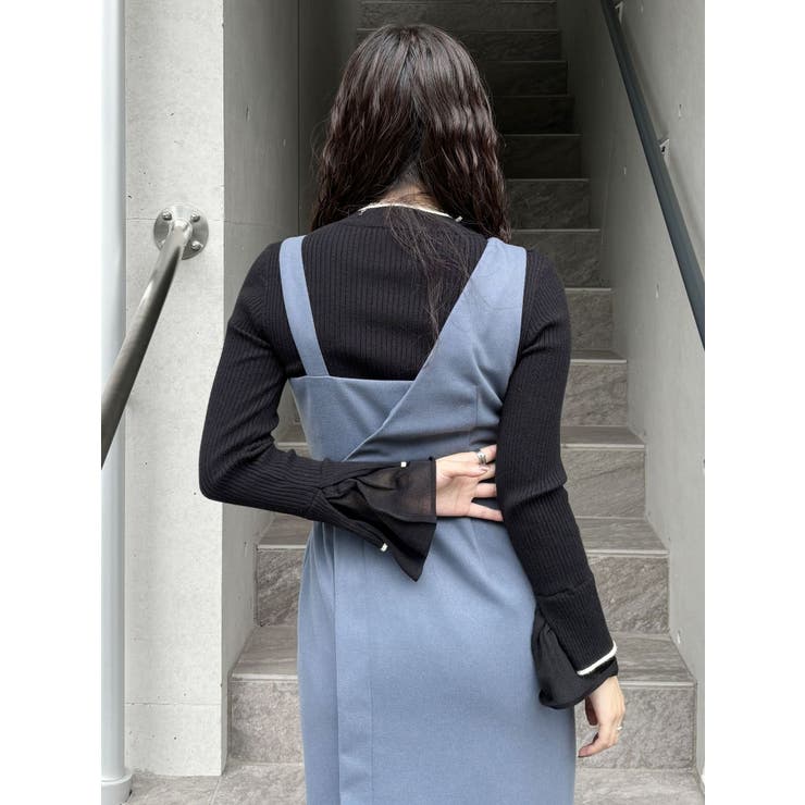 ベルスリーブラインニット | MURUA | 詳細画像27 