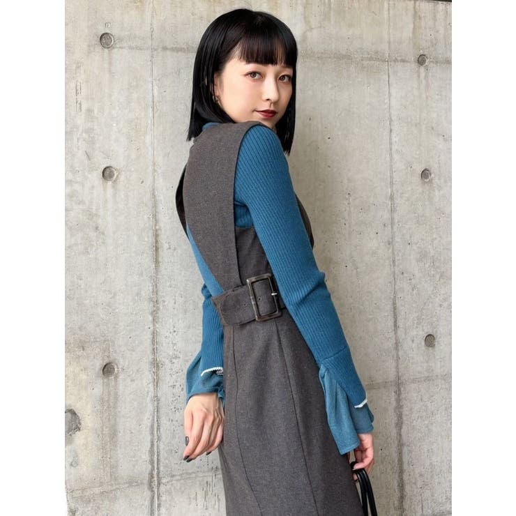 ベルスリーブラインニット | MURUA | 詳細画像31 