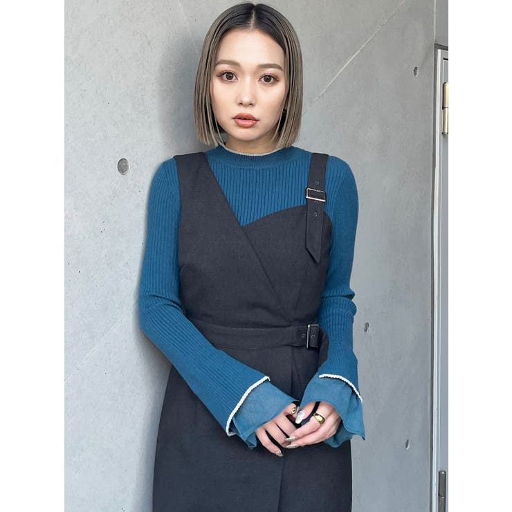 ベルスリーブラインニット | MURUA | 詳細画像36 