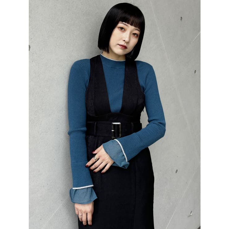 ベルスリーブラインニット | MURUA | 詳細画像40 