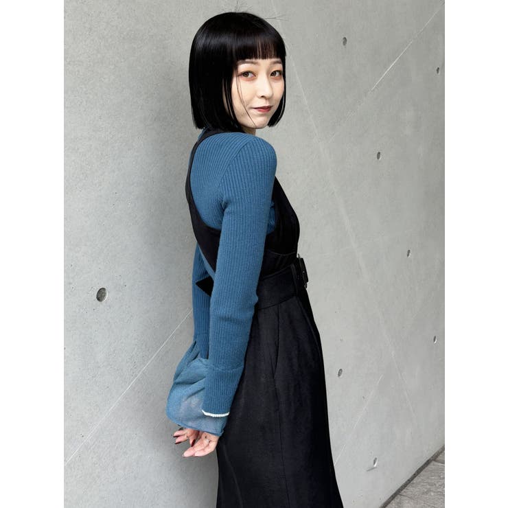 ベルスリーブラインニット | MURUA | 詳細画像41 