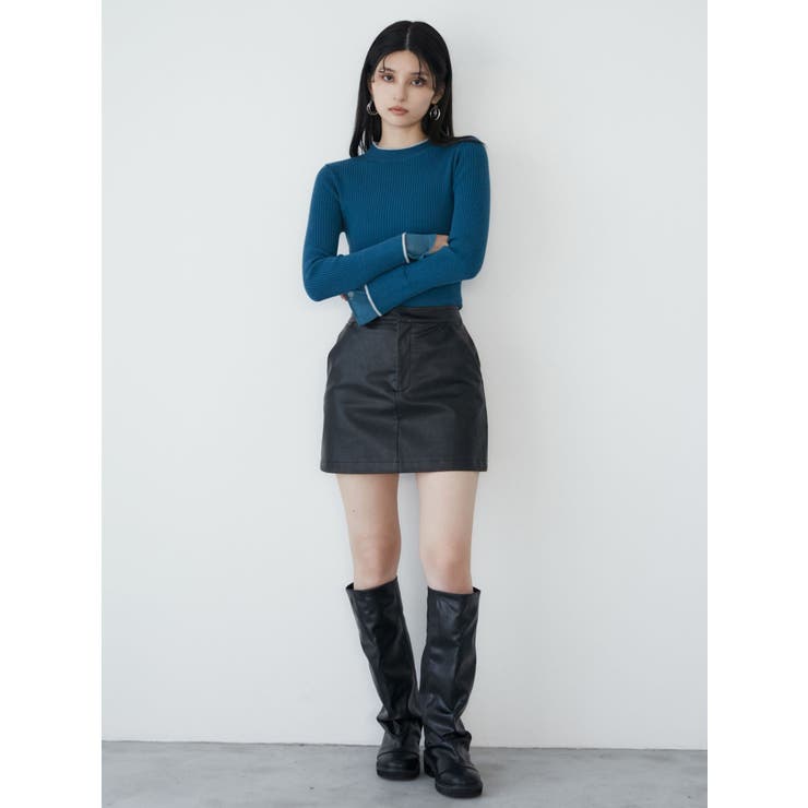 ベルスリーブラインニット | MURUA | 詳細画像7 