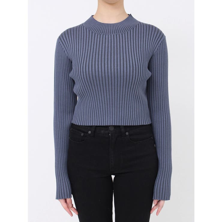 MURUA/ムルーア/リップグロス/色々 クロップドリブニット[品番：MKSW0061295]｜MURUA（ムルーア）の