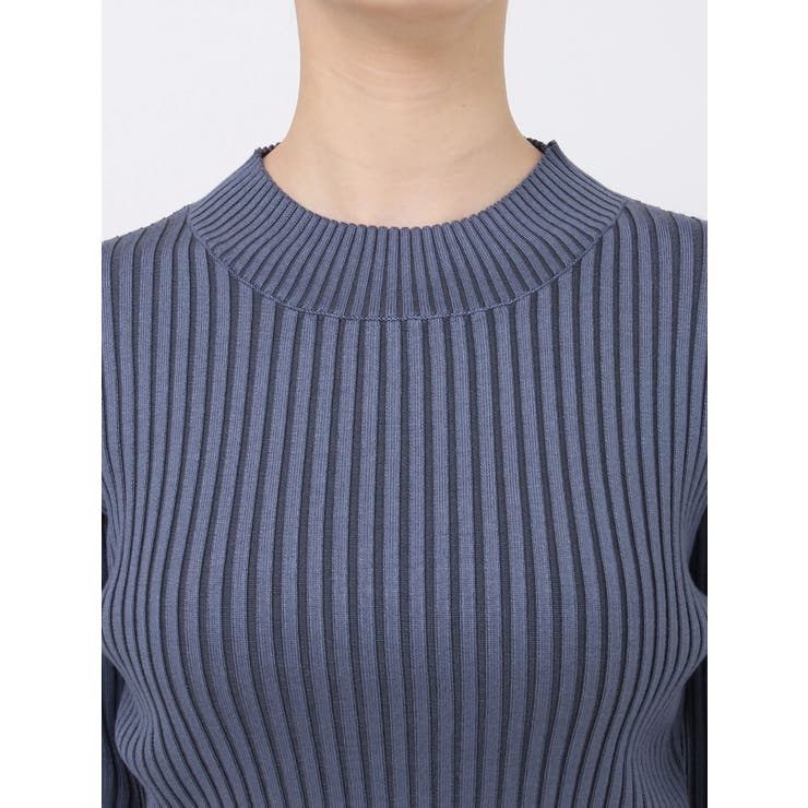 クロップドリブニット[品番：MKSW0061295]｜MURUA（ムルーア）の