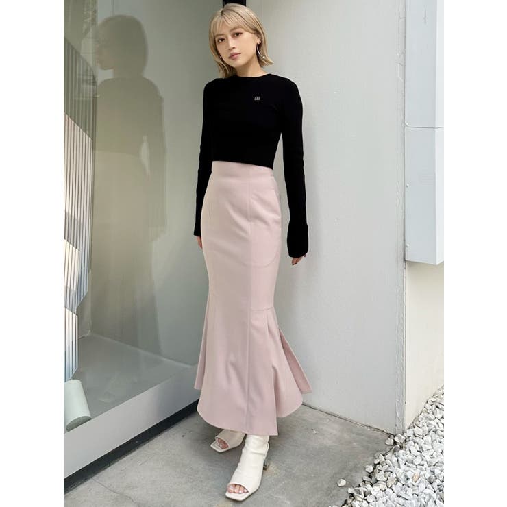 ロゴプレートベーシックニット[品番：MKSW0061909]｜MURUA