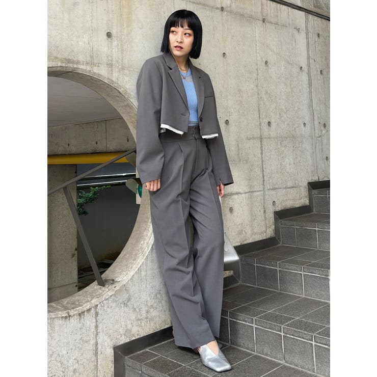 人気 ブランド チェック アタッチメントのセットアップ （□美品 ジャケット+パンツ クリアファイル