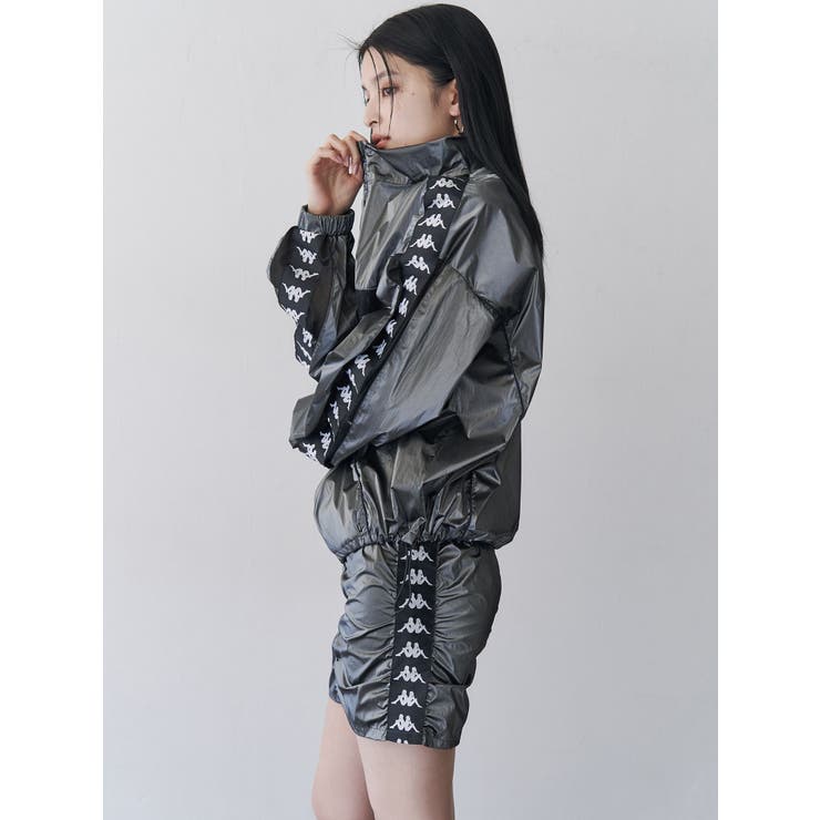 Kappa】2WAYナイロントラックジャケット【セットアップ着用可 Kappa】2WAYナイロントラックジャケット【セットアップ着用可