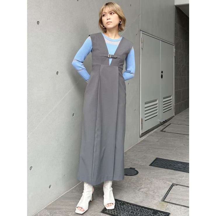 フロントベルトジャンパースカート | MURUA | 詳細画像17 