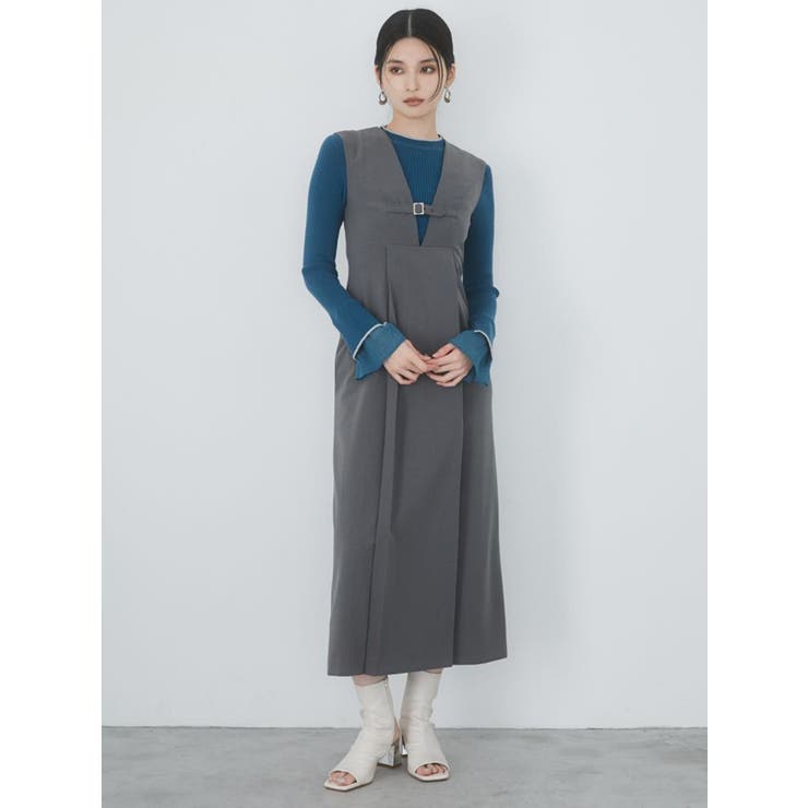 ジャンパースカート　MURUA セパレートライクジャンパースカート[品番：MKSW0065216]｜MURUA