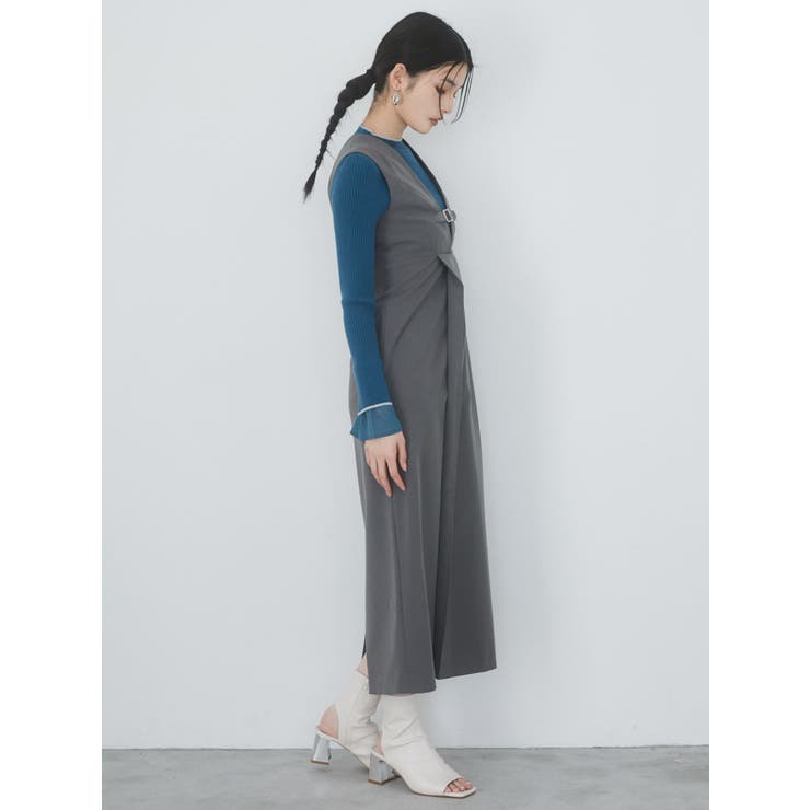 フロントベルトジャンパースカート | MURUA | 詳細画像6 