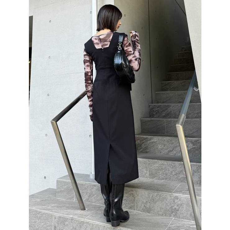 フロントベルトジャンパースカート | MURUA | 詳細画像8 