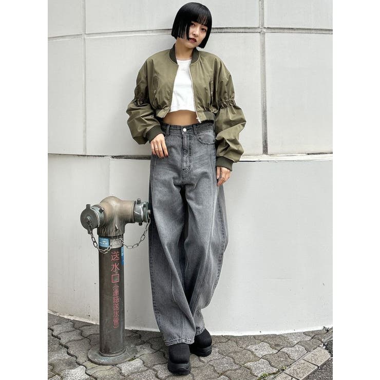 マルチウェイMA-1ミニワンピース | MURUA | 詳細画像33 