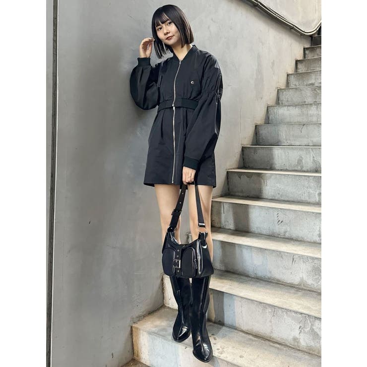 マルチウェイMA-1ミニワンピース | MURUA | 詳細画像37 