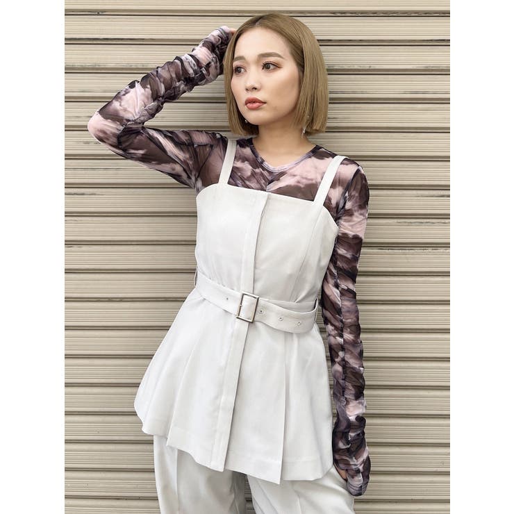 MURUA 千鳥ペプラム♡ MURUA 千鳥ペプラム♡ MURUA 千鳥ペプラム♡