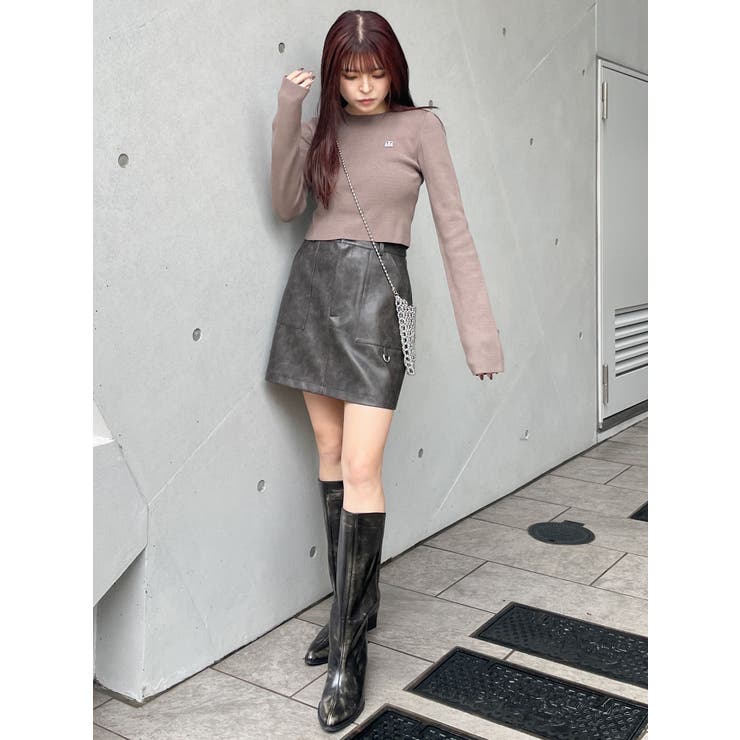 ヴィンテージライクミニスカート【セットアップ着用可】 | MURUA | 詳細画像29 