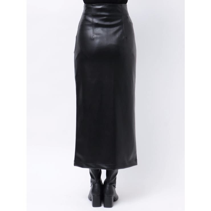 マルチウェイナローフェイクレザースカート | MURUA | 詳細画像24 