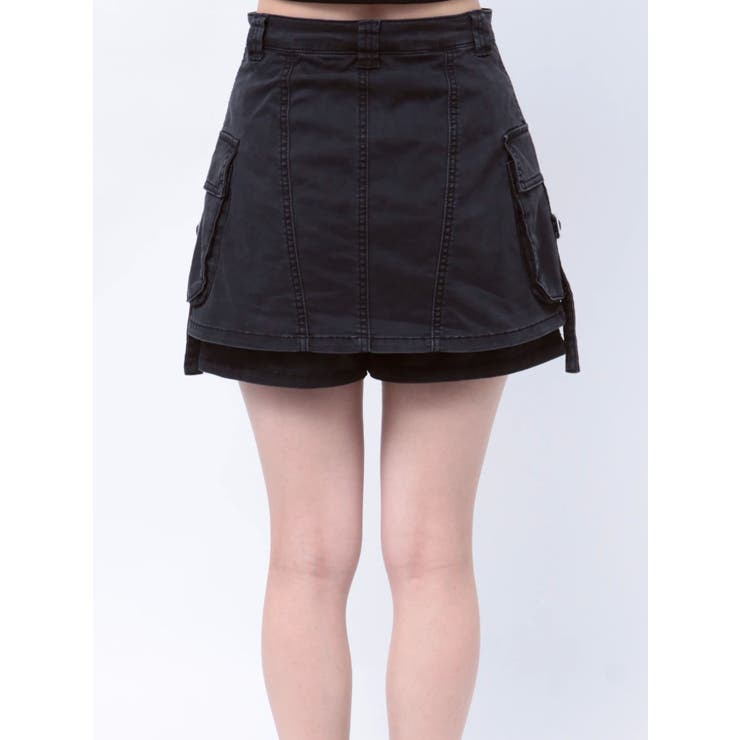 ウォッシュカーゴミニスカート[品番：MKSW0063629]｜MURUA