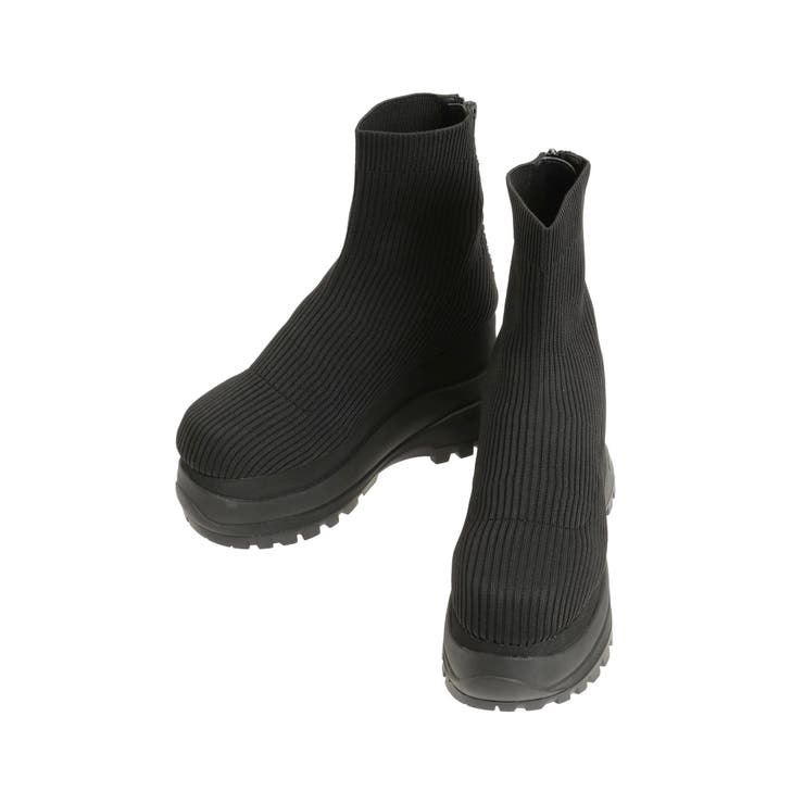 スニーカーソールソックスブーツ[品番：MKSW0062378]｜MURUA（ムルーア