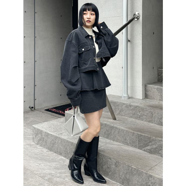 ワイドシャフトポインテッドブーツ | MURUA | 詳細画像10 