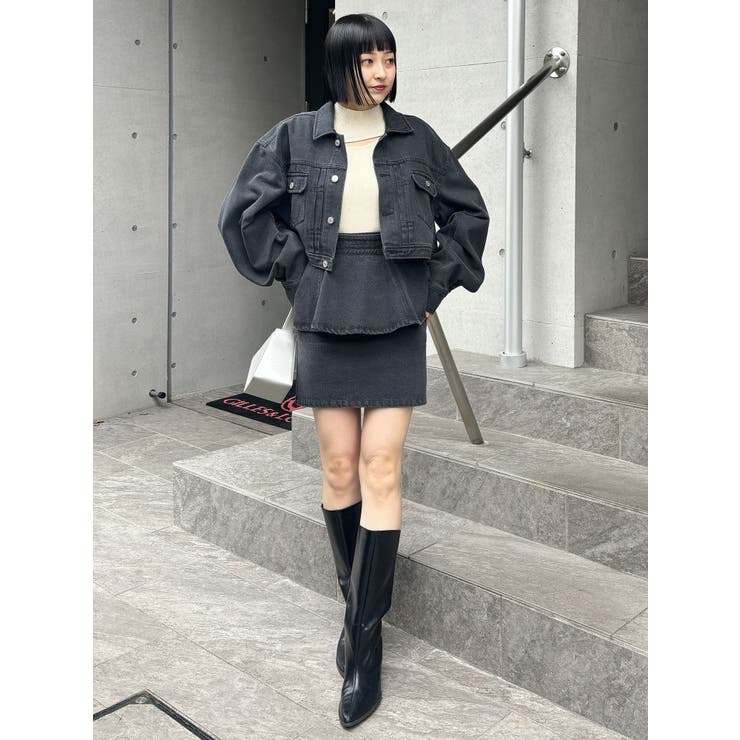 ワイドシャフトポインテッドブーツ[品番：MKSW0061923]｜MURUA