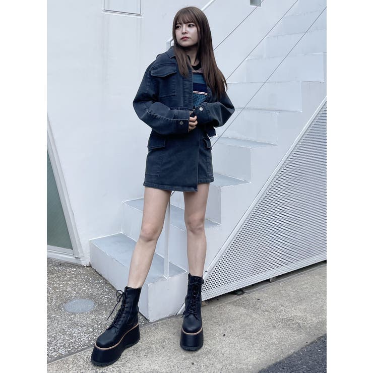 レースアップブーツ | MURUA | 詳細画像21 