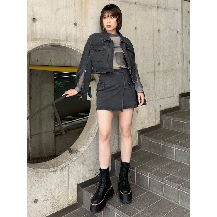 レースアップブーツ | MURUA | 詳細画像9 