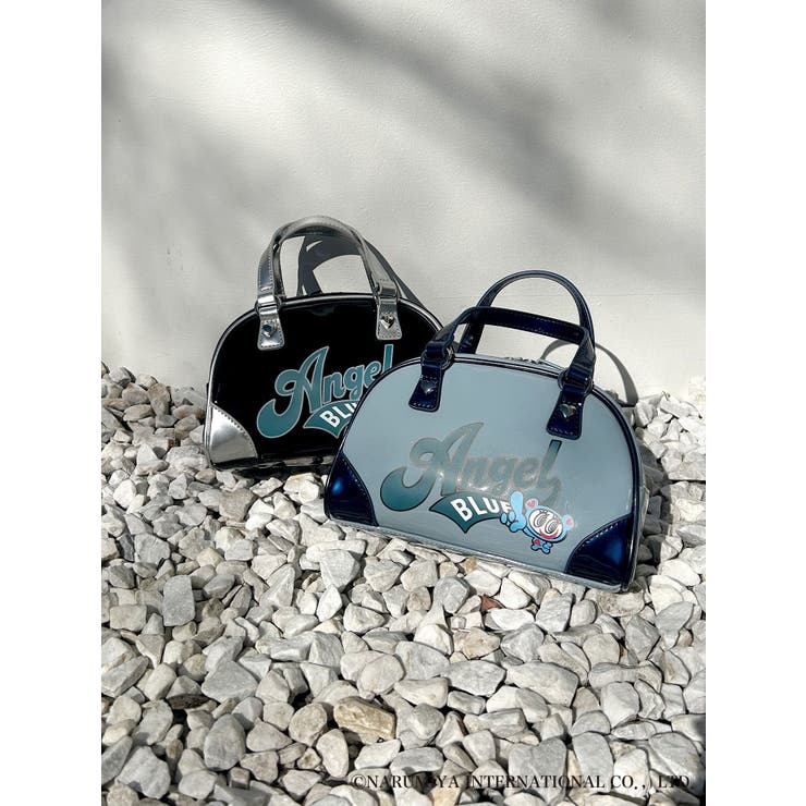 エンジェルブルー×MURUA ミニボストンバッグ[品番:MKSW0063764 エンジェルブルー×MURUA ミニボストンバッグ[品番:MKSW0063764