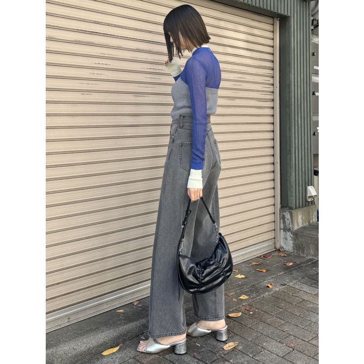 バレルレッグコクーンシルエットデニム | MURUA | 詳細画像29 