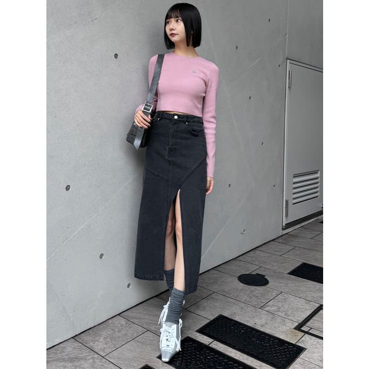 ロングカーデ×ミニスカート セットアップ | JILL by JILL STUART