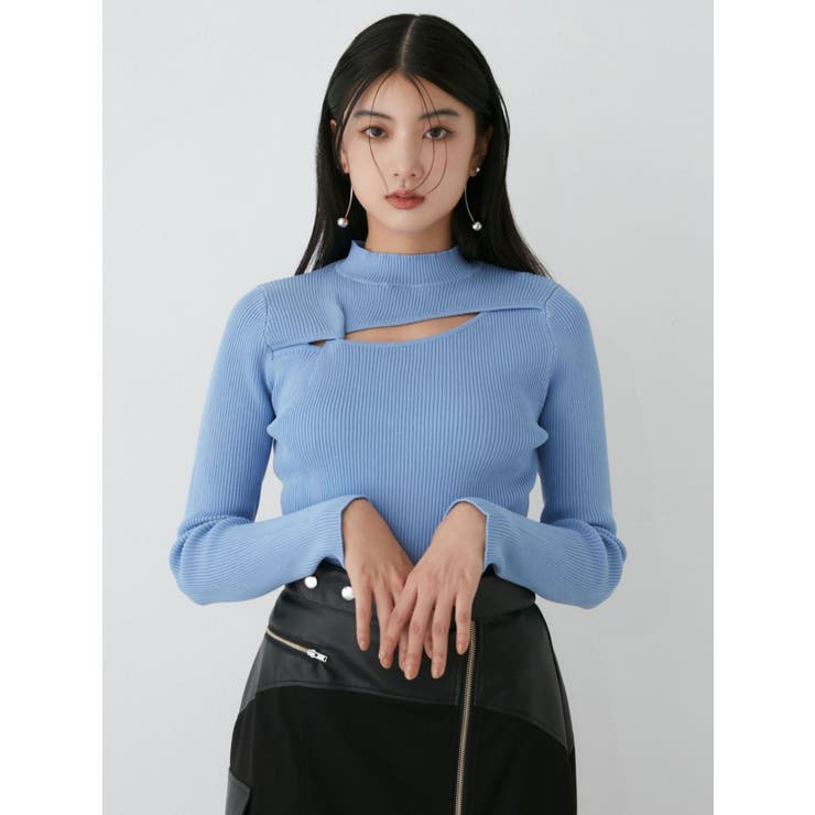 カットツイストタイトニット | MURUA | 詳細画像11 