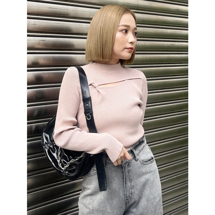 カットツイストタイトニット | MURUA | 詳細画像19 