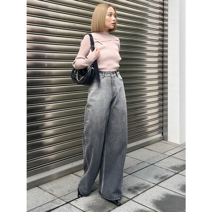 カットツイストタイトニット | MURUA | 詳細画像22 