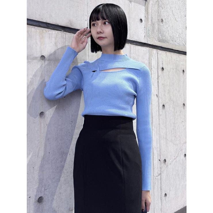 カットツイストタイトニット | MURUA | 詳細画像28 