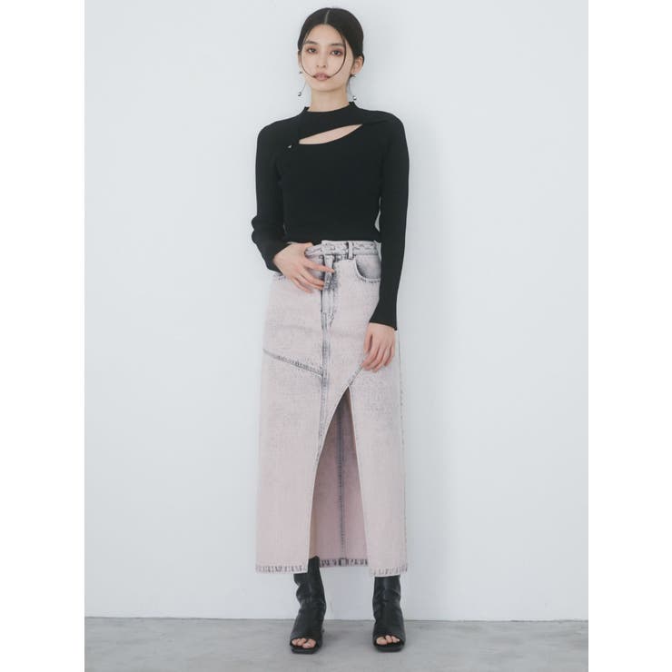 カットツイストタイトニット | MURUA | 詳細画像8 