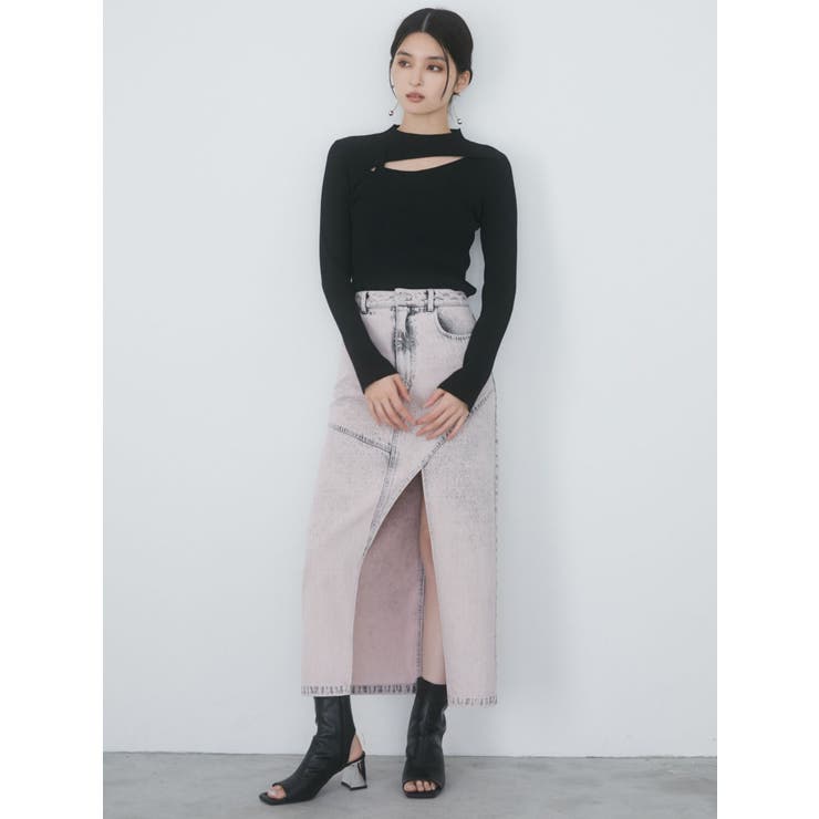 カットツイストタイトニット | MURUA | 詳細画像9 