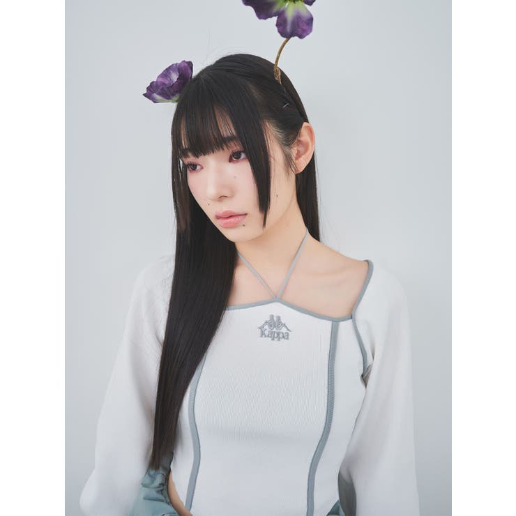 【Kappa】トリミングリボンネックニット | MURUA | 詳細画像11 