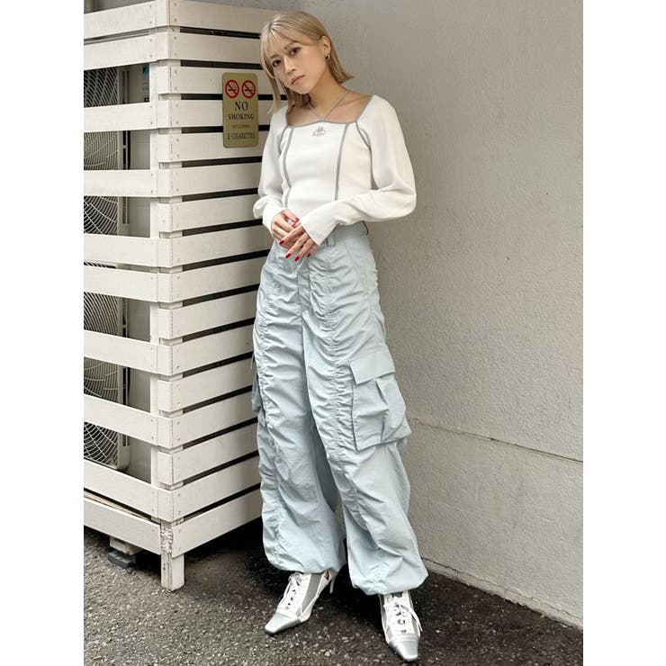 【Kappa】トリミングリボンネックニット | MURUA | 詳細画像16 