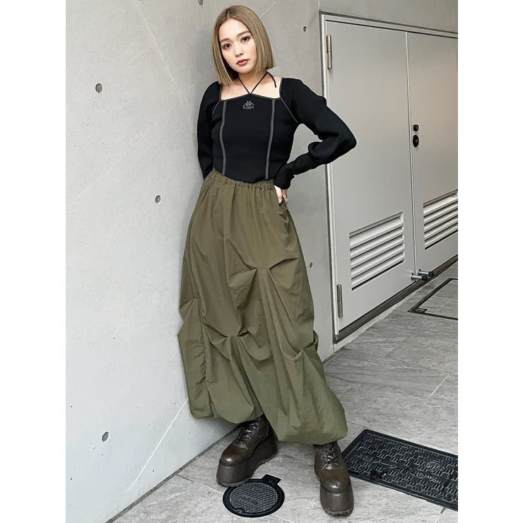 【Kappa】トリミングリボンネックニット | MURUA | 詳細画像20 