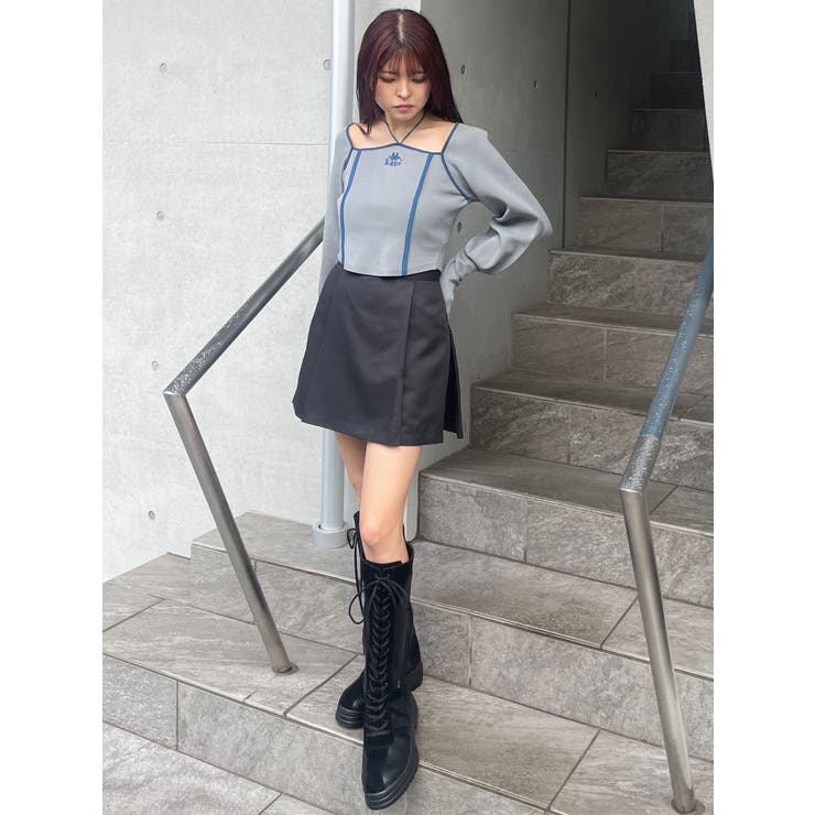 【Kappa】トリミングリボンネックニット | MURUA | 詳細画像26 