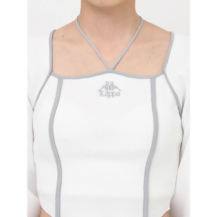 Kappa】トリミングリボンネックニット[品番：MKSW0062984]｜MURUA