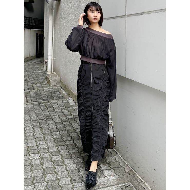 チュールレイヤードプルオーバー | MURUA | 詳細画像10 