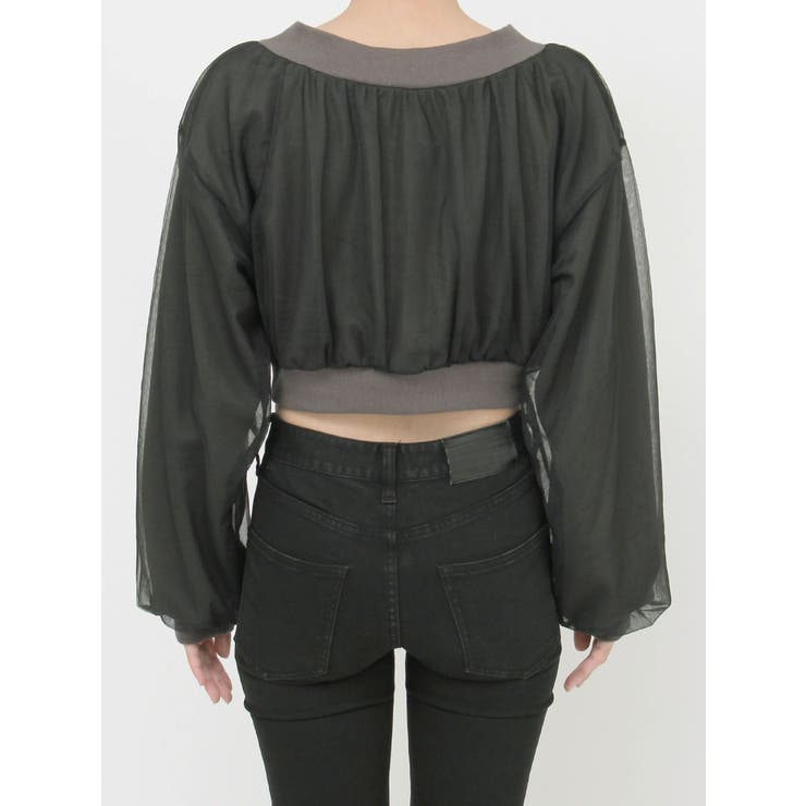 チュールレイヤードプルオーバー | MURUA | 詳細画像23 