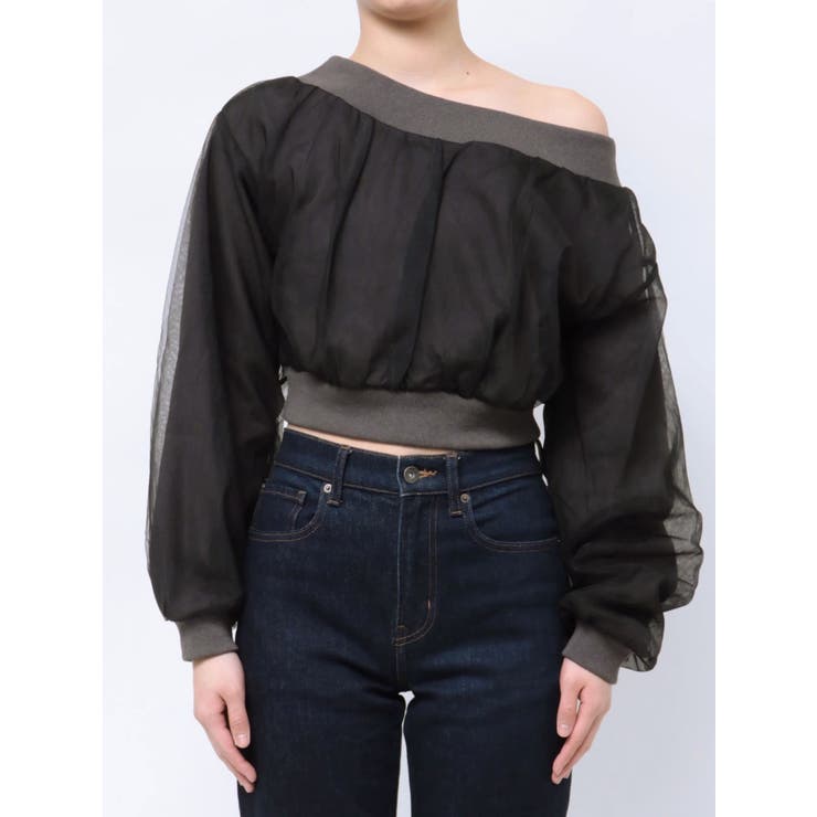 チュールレイヤードプルオーバー | MURUA | 詳細画像28 