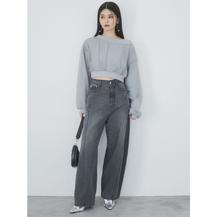 チュールレイヤードプルオーバー | MURUA | 詳細画像6 