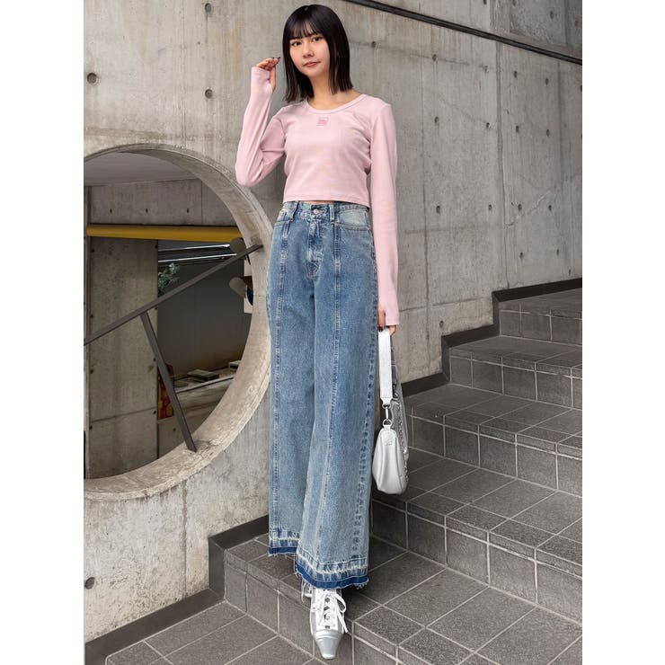 マークロゴクロップドトップス[品番：MKSW0062895]｜MURUA