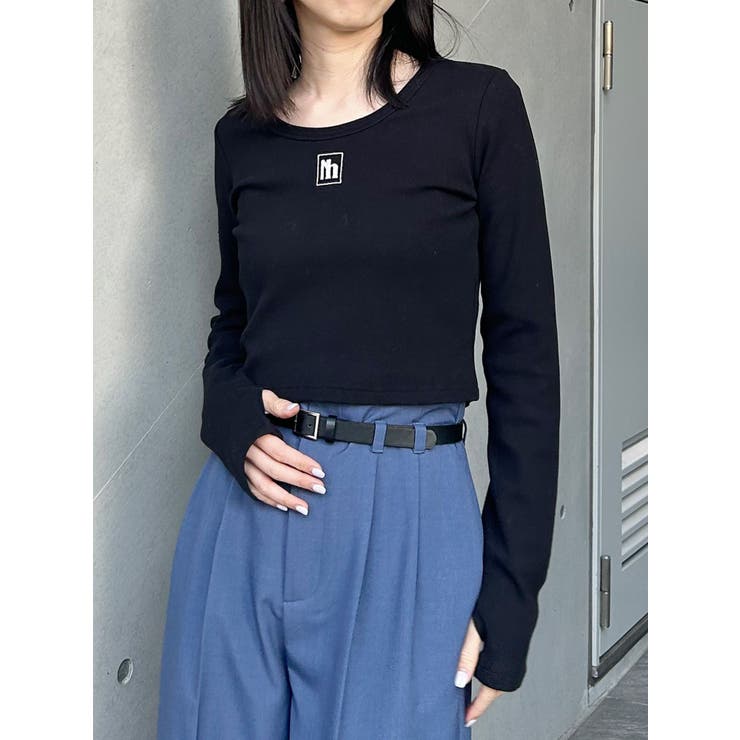 マークロゴクロップドトップス[品番：MKSW0062895]｜MURUA