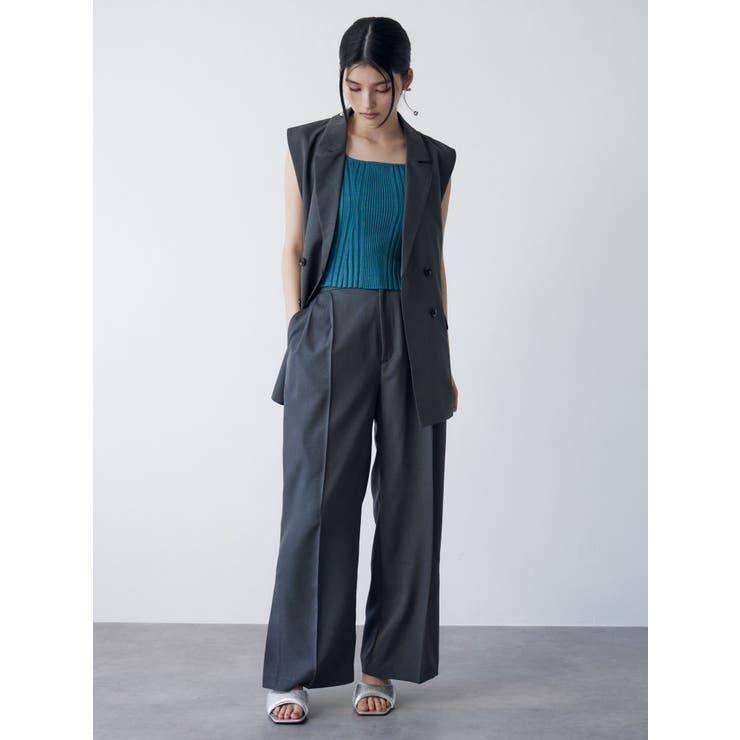 バックベルトテーラードジレ【セットアップ着用可】 | MURUA | 詳細画像11 