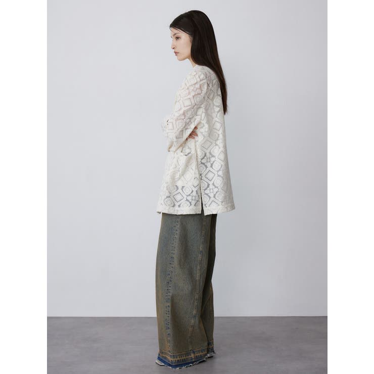 レースシアージャケット【セットアップ着用可】【WEB限定】 | MURUA | 詳細画像17 