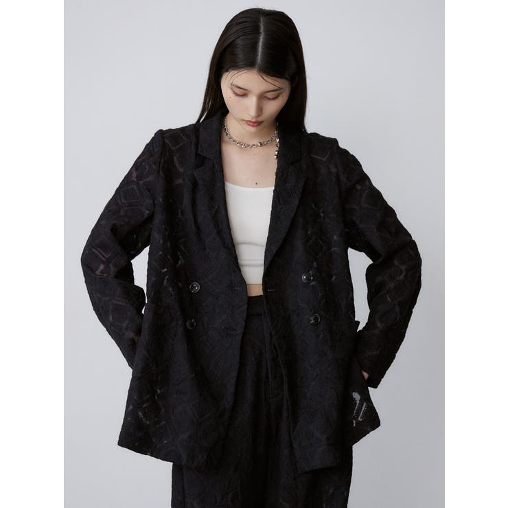 レースシアージャケット【セットアップ着用可】【WEB限定】 | MURUA | 詳細画像19 